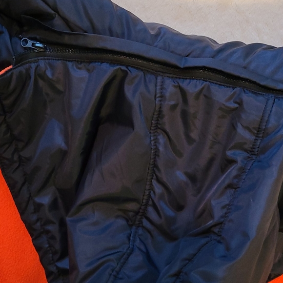 Tommy Hilfiger Boy's Blue & Orange Coat Medium - Picture 8 of 10